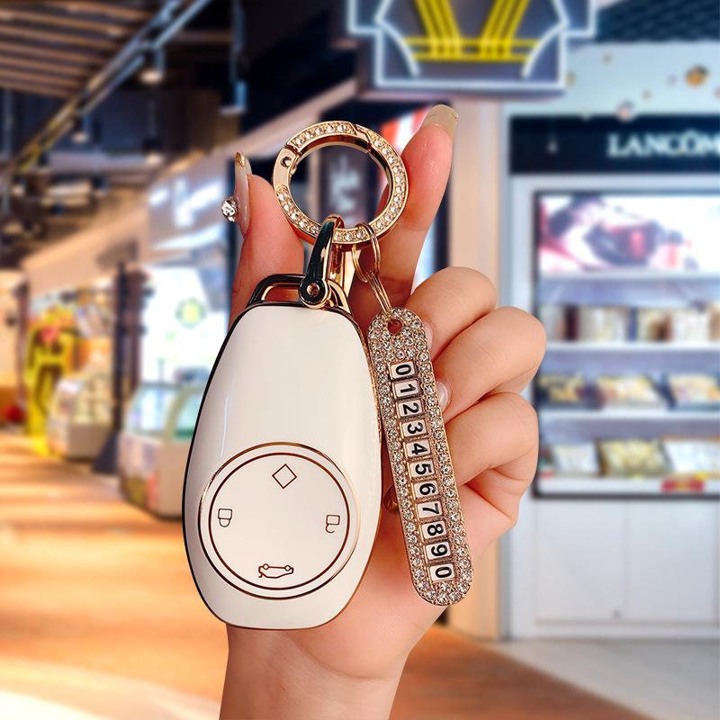 2023 Leapmotor T03/S01/C01 Key Case - Protective Remote Shell for Women