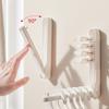 Clothes Hanger Storage Artifact No Punching Bedroom Organization Multifunctional Household Foldable Clip-Proof Anti-Slip