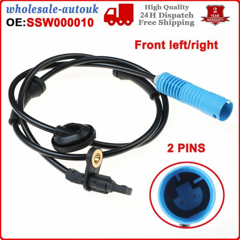 ABS Wheel Speed Sensor Front For Land Rover Freelander (1998-2006) TD4 SSW000010