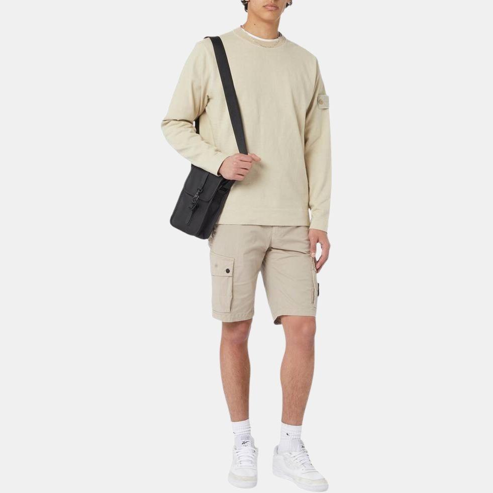 STONE ISLAND Ghost Crewneck 'Beige' Men's 7815611F3-V0090
