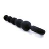 New Five-Inch Chain Black Silicone Back Court Anal Plug Back Court Pull Beads Sex Toys Anal Plug Adult Products