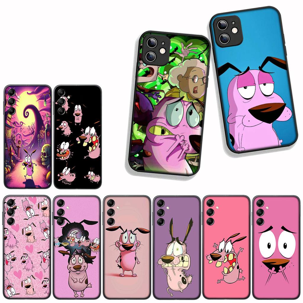 for Motorola Moto G04 G13 G14 g45 G22 G23 G20 G32 G34 G35 G64 G82 G84 G53 G60 E14 E15 E13 Case Anime C-Courages Dog C-Cowardlys