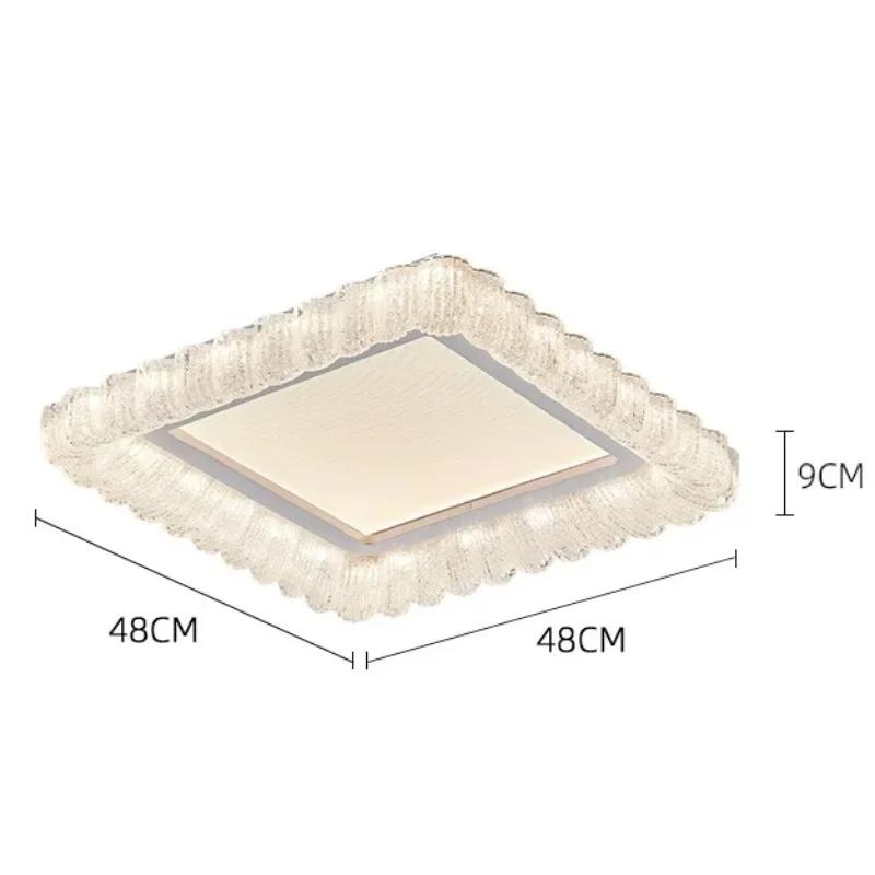W2557 Italian minimalist bedroom ceiling light, modern room minimalist high-end feeling full spectrum eye protection light