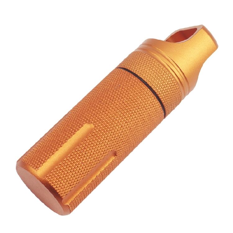 Aluminum Alloy Pills Box Waterproofs Medicine Box Case Keychains Holder Container Bottles Small Travel Medicine Bottle