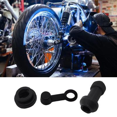 3Pcs Motocicletas Scooter Freio Superior Inferior Bomba Caliper Amortecedores Manga Borracha À Prova D'Água