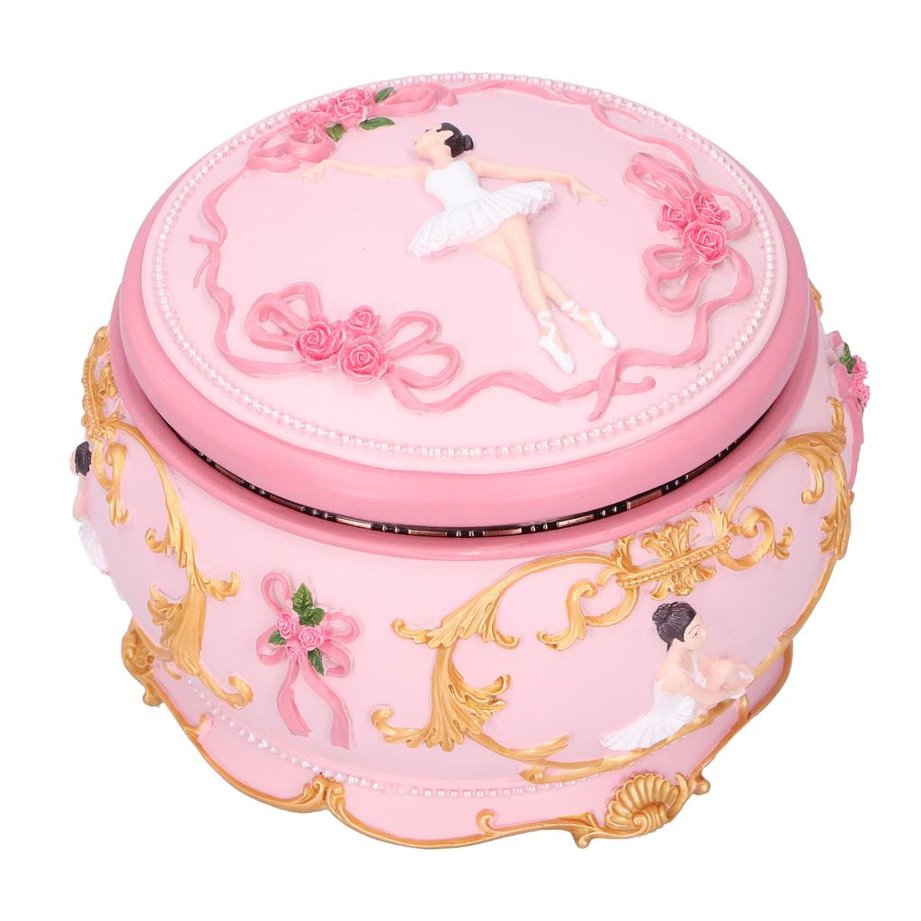 LED Musik Box Figurine Rotation Exquisite Musik Box Hause Dekoration Mädchen Geburtstag Geschenk #1