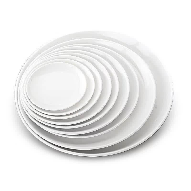 A3 Melamine Round Dinner Plates