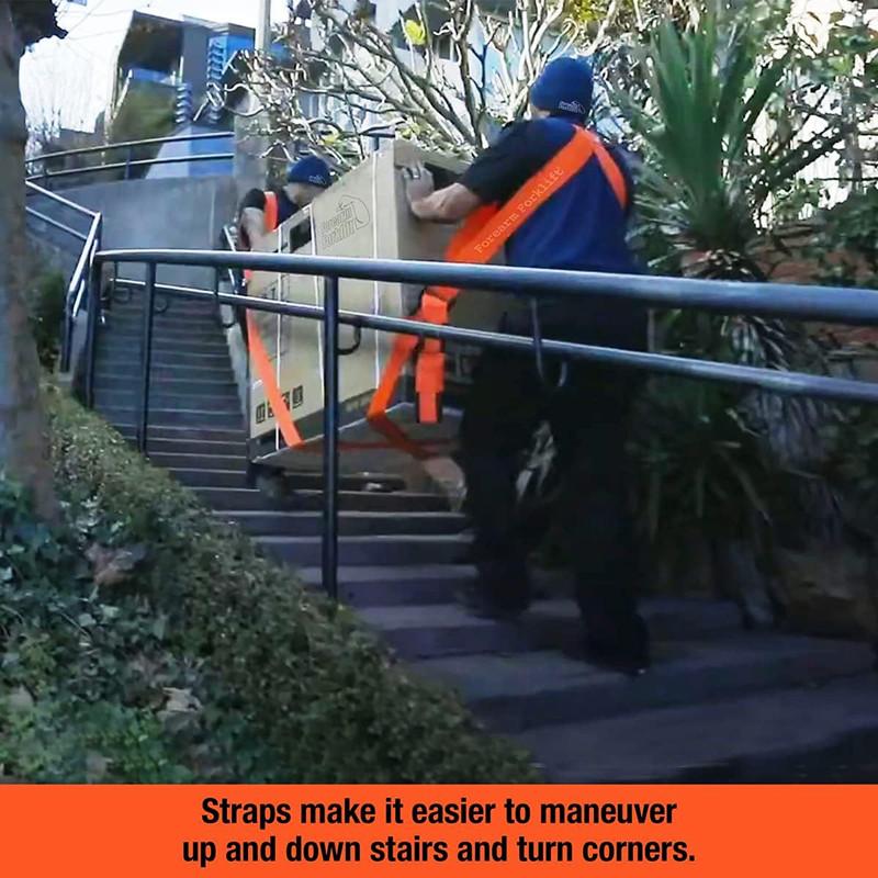 2PCS Furniture Moving Carrying Straps Shoulder Forearm Carry Rope Lift Heavy Furniture Transport Belt Ropes Lifting Cord Moving Strap