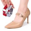Adjustable U-Shaped Pearl High Heel Anti-Slip Elastic Shoelace Buckle Shoes