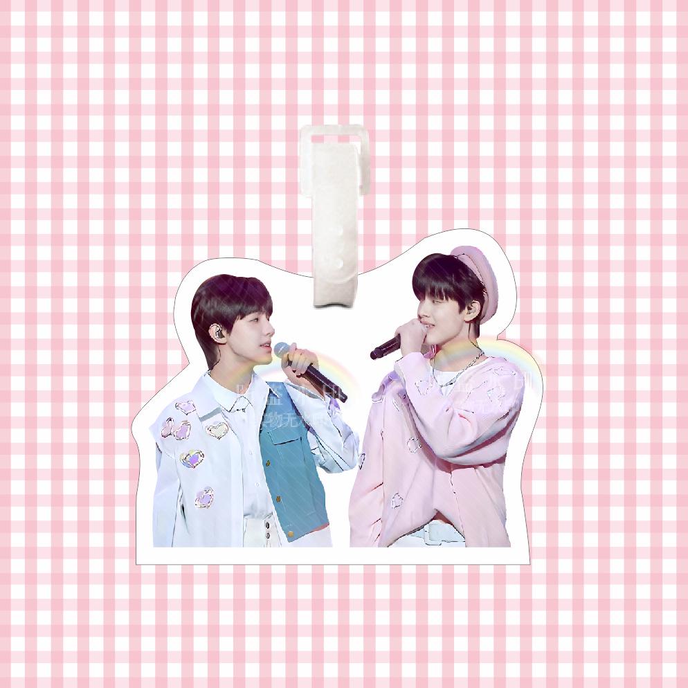 Zhang Zeyu Boy Group Luggage Tag: Backpack Pendant, Travel Case Decoration, Anti-Lost Keychain Tag