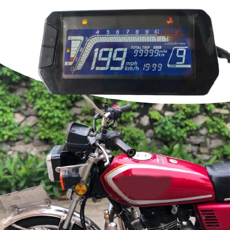 Advanced Motorcycle LCD Instrument Cluster Motorcycle Digital Speedomete Provide Accurate Data for Confident New Riders