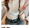 Women's Elegant Slim Fit Long-Sleeve Round Neck Top for Early Autumn