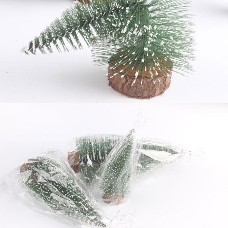 1PCS Mini Christmas Tree Atmosphere Creating Props Desktop Decorations Christmas Tree Tabletop Ornament Decor