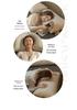 Luxury Silk & Cotton Neck Support Pillow Pair for Home Use