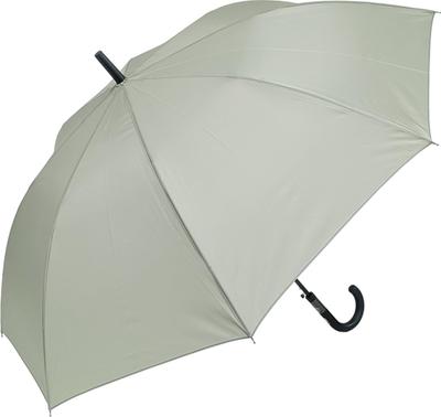 Large Rain 65cm Rib 115cm Automatic Muted Khaki Color Men's Umbrella, Length, Diameter, One-Touch Opening, Lightweight, Durable, Fiberglass,