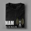 Amateur-Funkamateur Männer T-Shirt Lustige T-Shirts Kurzarm Rundhals T-Shirts Reine Baumwolle 4XL 5XL 6XL Kleidung - Herren Sommer ...