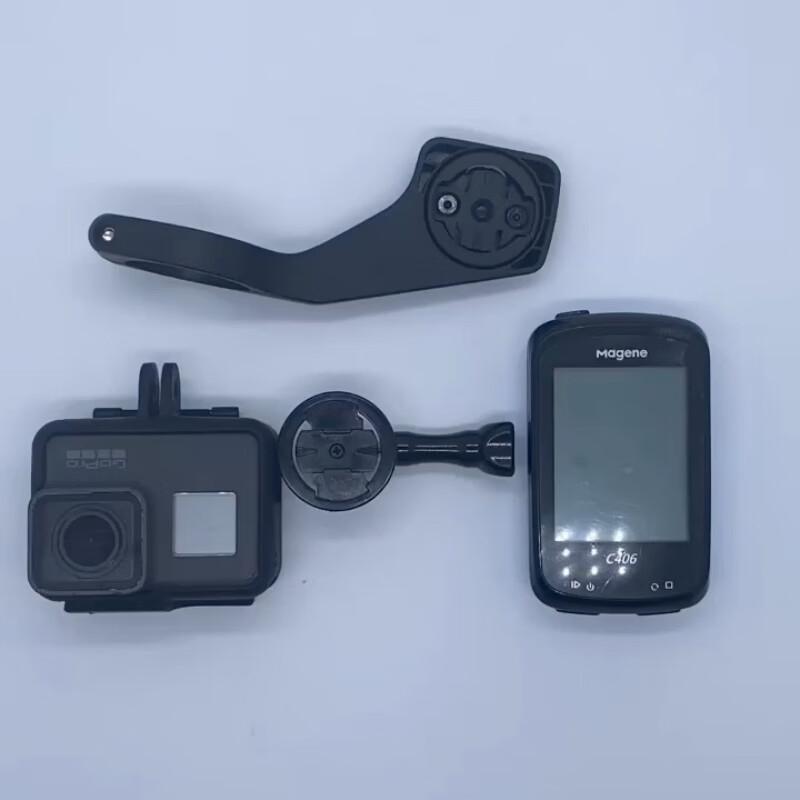 Bicycle Computer Mount with GoPro Quick Release Base