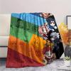Naruto Print Flannel Blanket, Ultra Soft High Quality All Seasons Warm Throw, Home Decor Cozy Blanket, Perfect Christmas Gift