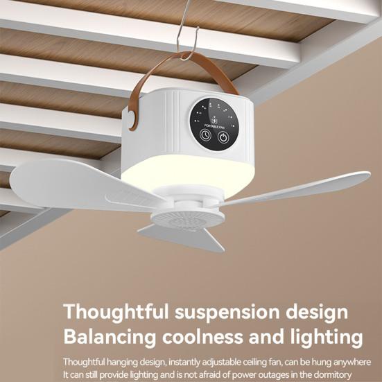 Deckenventilator mit Fernbedienung Fernbedienung 4 Windgeschwindigkeiten Multifunktional Batterie