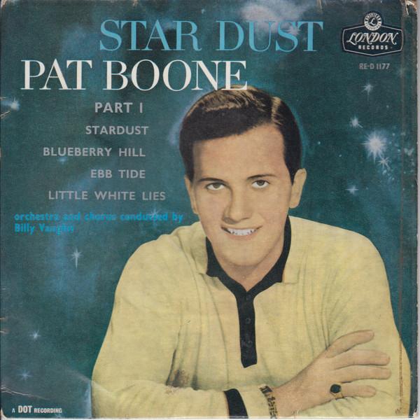 

7inch Record PAT BOONE - Star Dust Part 1 RED1177 London Records 1959 UK Pop Used