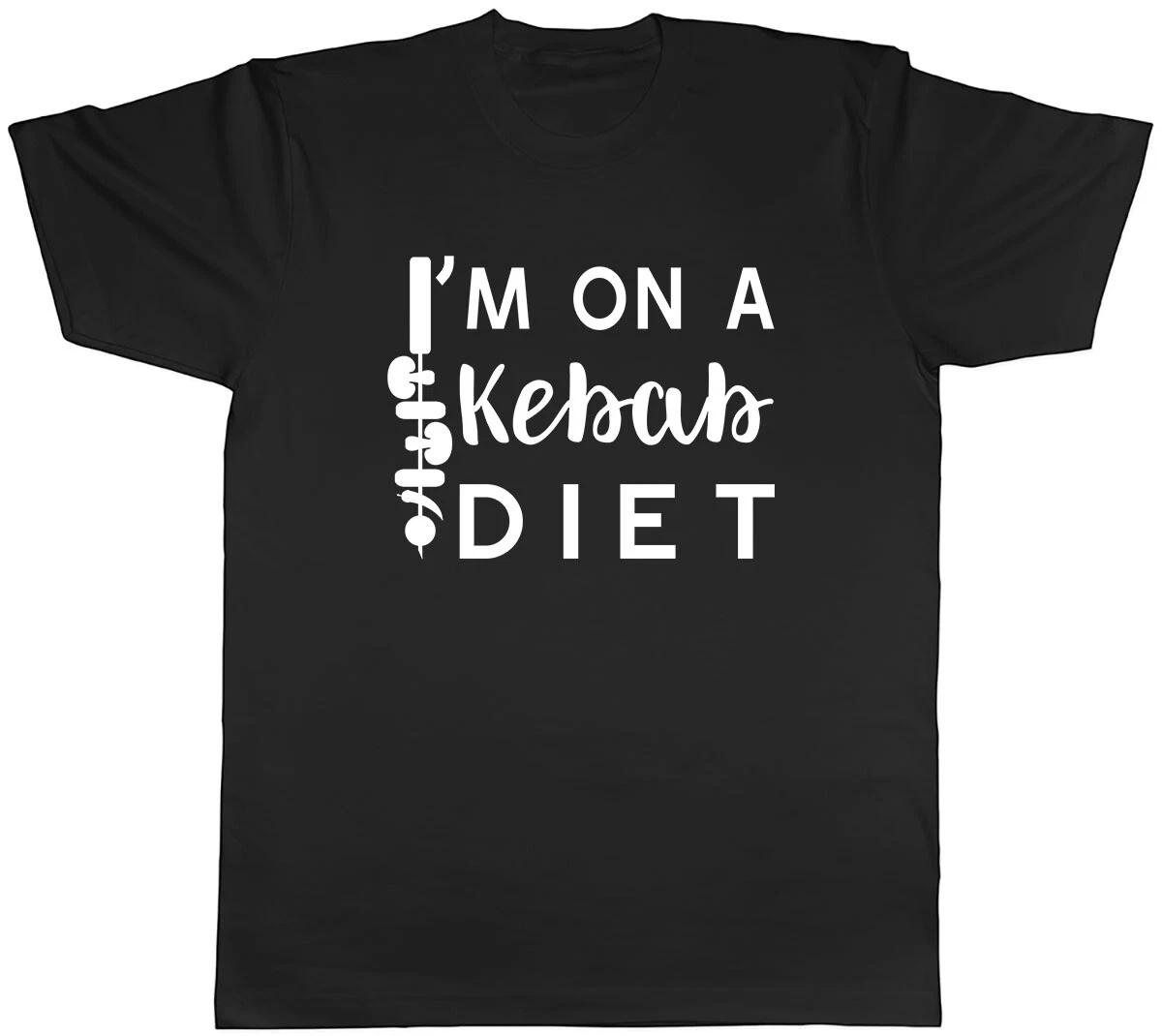 I am on a kebabs diet Mens Unisex T-Shirt Tee XXXXL