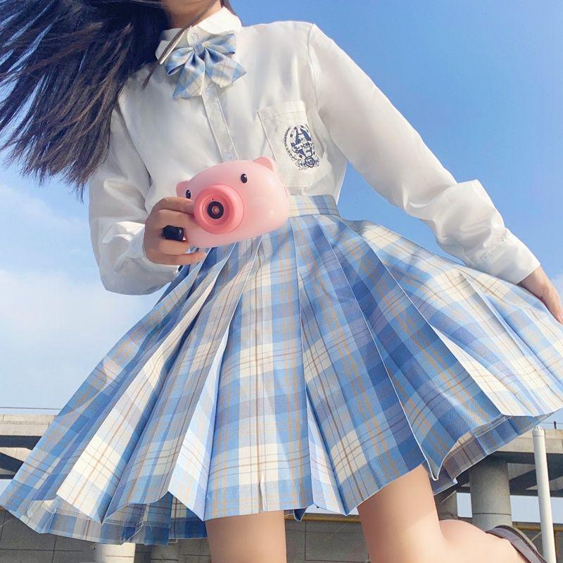 Rabbit Sew Summer School Style JK Uniform Set - Gentle Skirt and Top