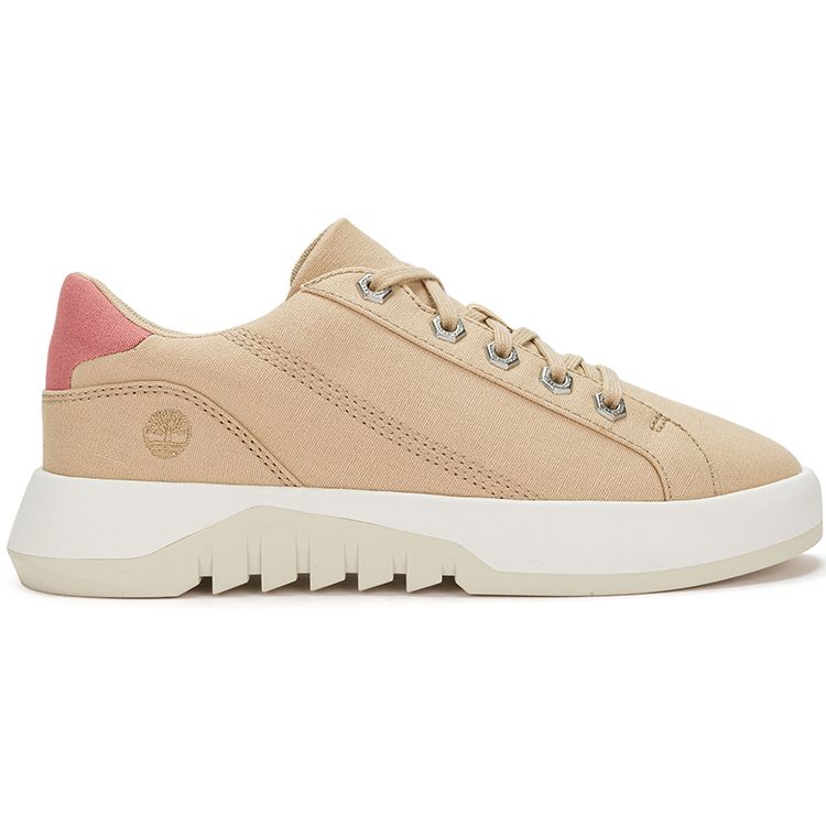 Timberland Non-Slip Durable Low-Top Canvas Shoes Women sneaker Brown A5P4WW