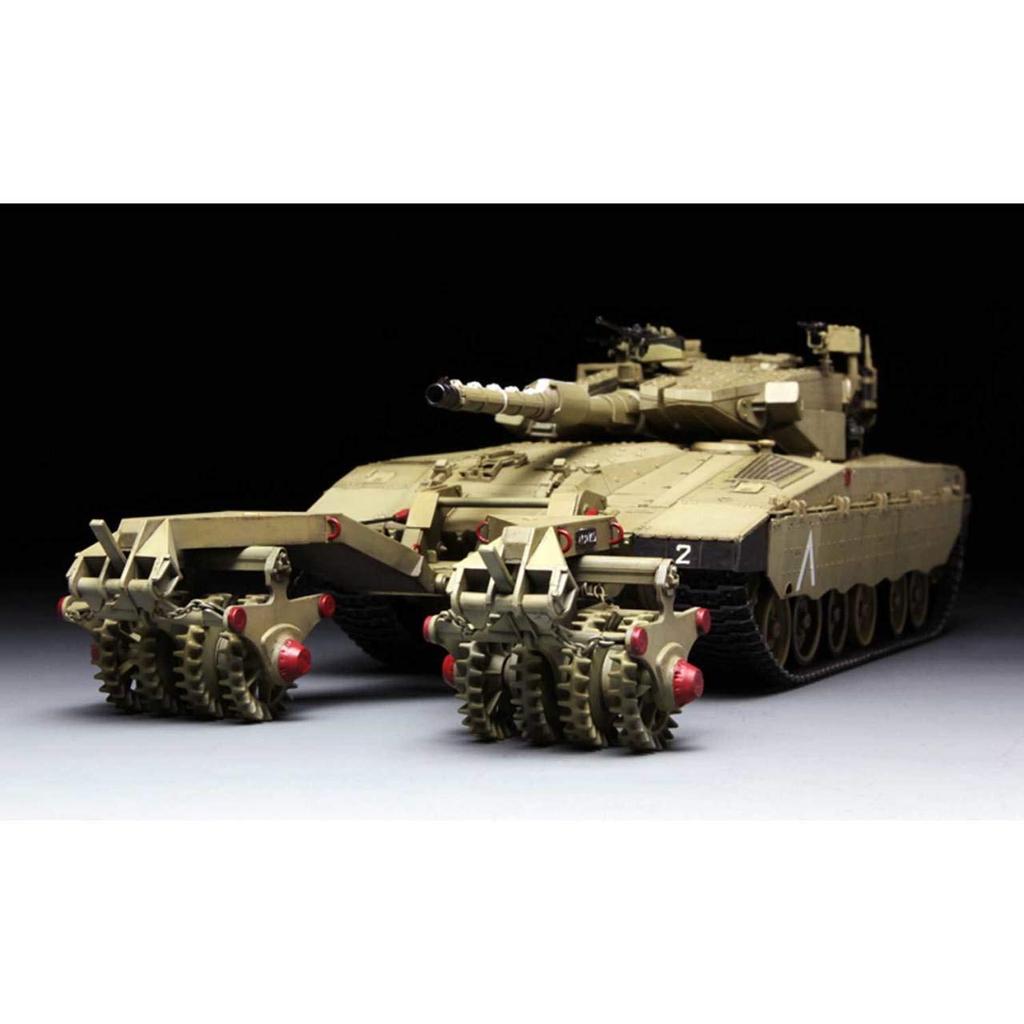 Meng Model 1/35 Merkava MK.3 BAZ with Knofri-Dalet Mine Roller System Plastic Model