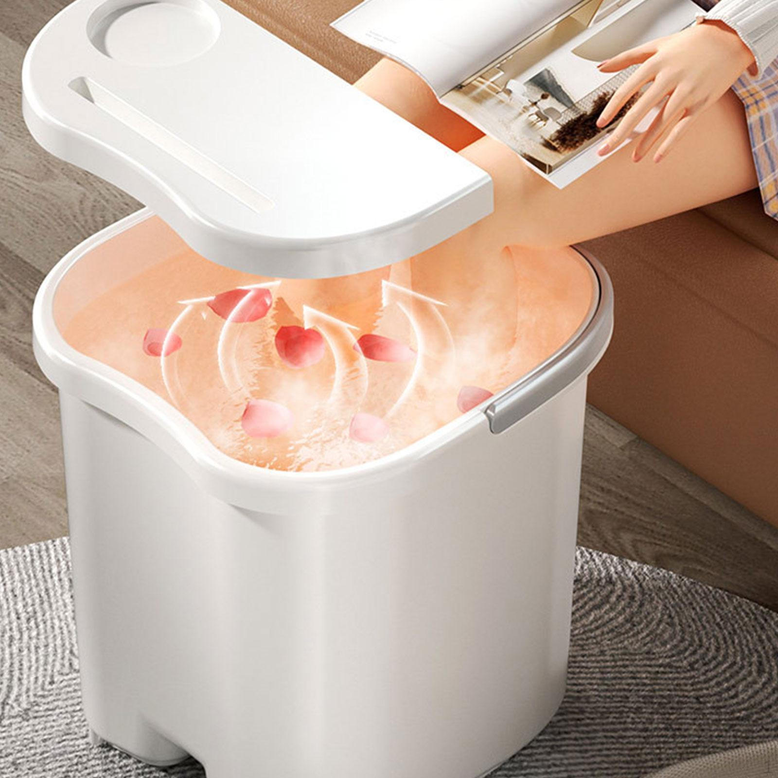 

Foot Bath Basin for Soaking Feet,Foot Soak Tub,Foot Bucket with Handle Small without Lid
