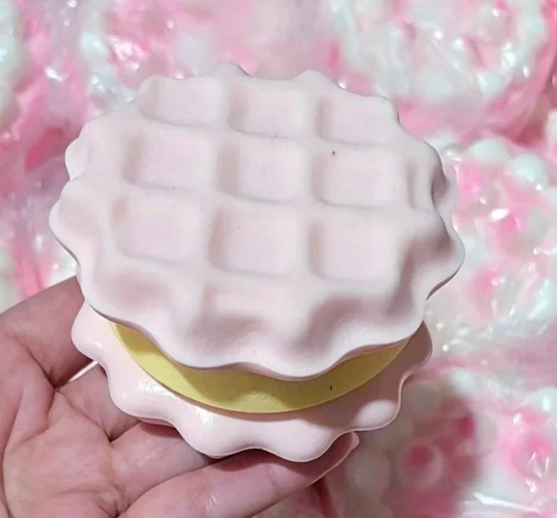Layered Sandwich Cake Slow Rising Sensory Fidget Squeeze Toy Soft Stress Relief Anxiety Gifts for Adults stress relief
