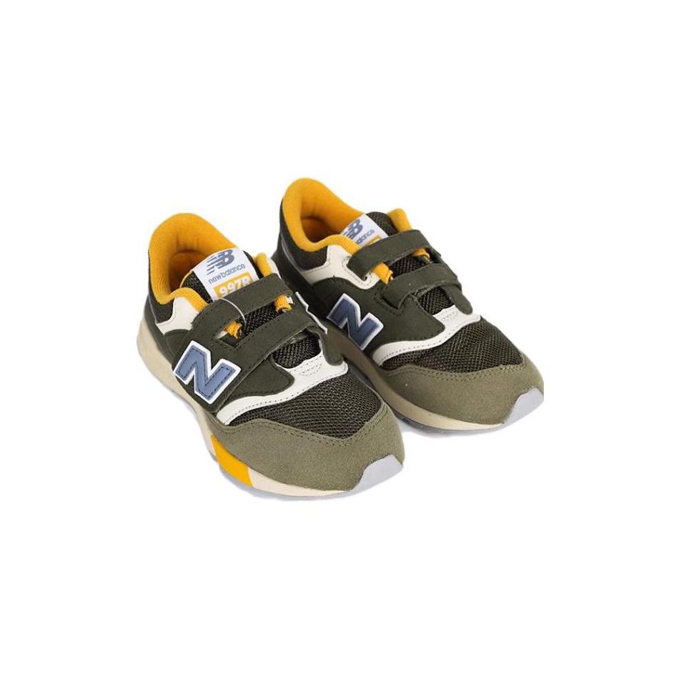 New Balance NB 997 Comfortable Anti-Kick Shock Absorption Low-Top Kids Running Shoes Kids running shoes Green PZ997RBB