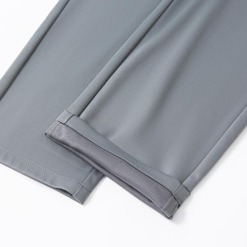 MONTAGUT Men's Silk Blend Easy Care Casual Trousers