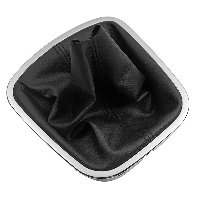 5/6-Gang Schalthebelmanschette Schaltsack Abdeckung Hülle Auto Styling Zubehör Für VW Volkswagen Polo 6C 2015 2016 2017 2018