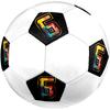 1pc Colorful Number Six Soccer Ball Size 5 Football Machine Sewn Indoor/Outdoor Universal Football Q20