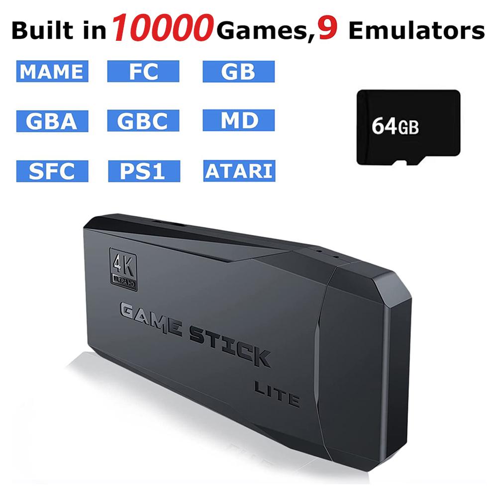 2.4G Wireless Gaming Controller with Receiver Wireless Game Joystick Gamepad 3D Rocker Wireless Gamepad Compatible with M8/ D90