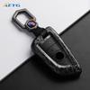 Carbon Fiber Abs Car Key Case Cover For Bmw X3 X5 G05 X6 1 3 5 7 Series F30 F34 E60 E90 F10 E34 E36 F20 G30 F15 F16 Accessories