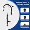 Docemel Handheld Massage Cane-Ergonomic Detachable Full Body Trigger Point Massage Tool for Deep Tissue Pain Relief&Pressure Therapy, Manual