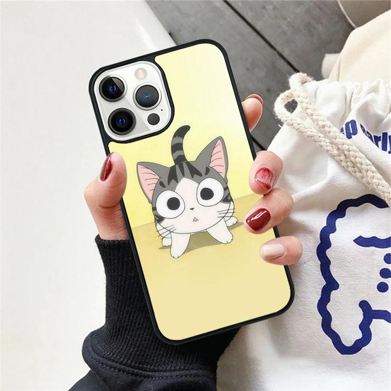 Cute Cat Animal Phone Case Cover For iPhone 17 Air 12 Plus Max for iPhone 17 Air 15 16 11 13 14 Pro Max Fundas