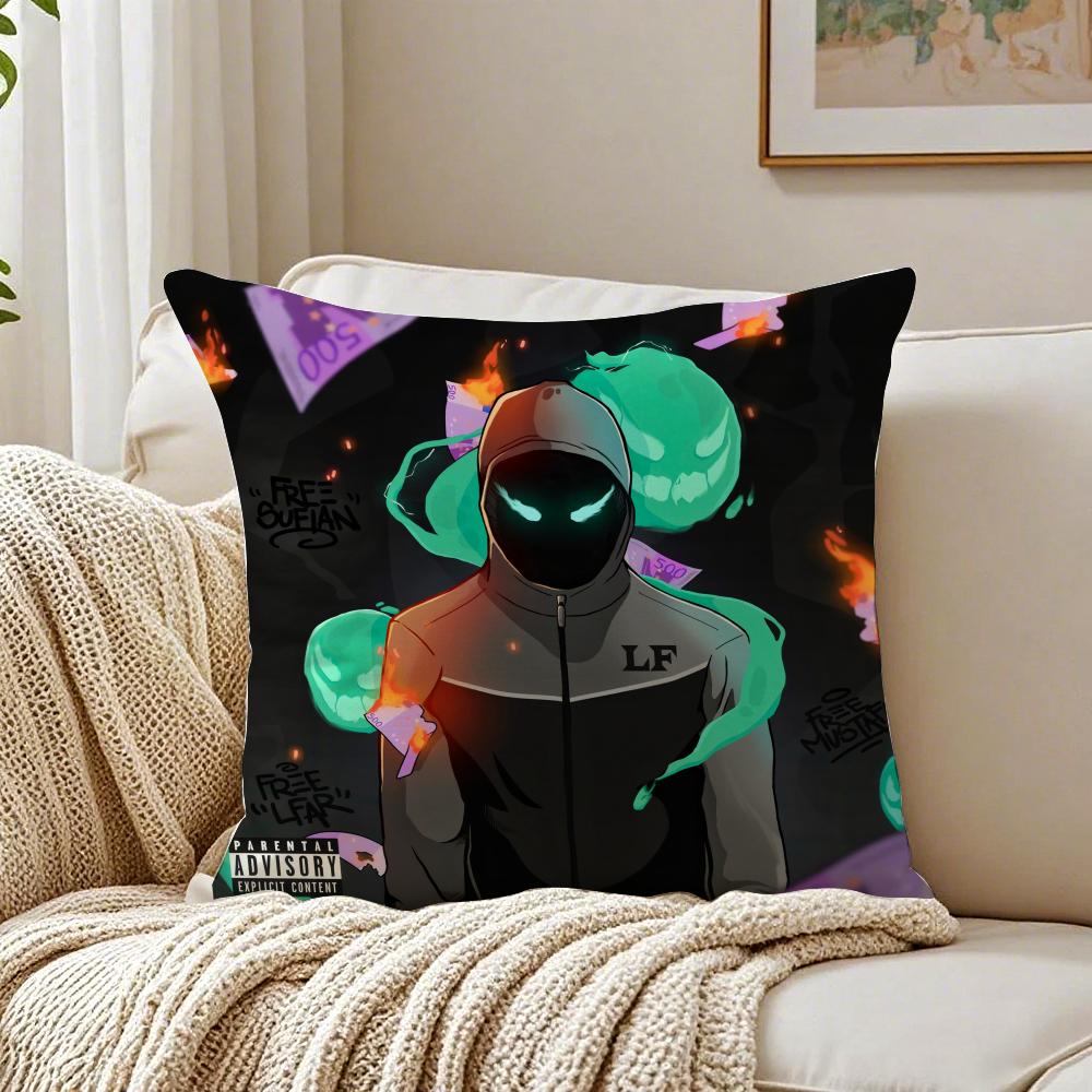 Raw Latin Rapper BBENY JR Cushion Cover Pillowcase Antidustmite living Room Sofa Decor Cushion Room