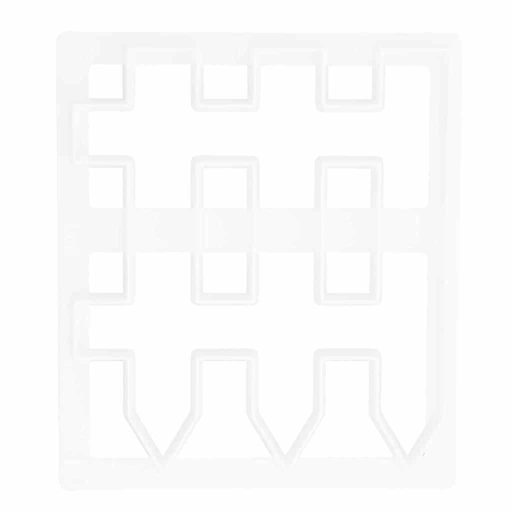 Fondant Cake Fence Printing Cutting Mold DIY Cake Border Decorating Baking Tool Mould