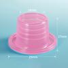 {MX} 50Pcs Faucet Leak-proof Sealing Gasket Silicone Washer Triangle Valve Rubber Pipe Hose Prevent Dripping Leakage Plug