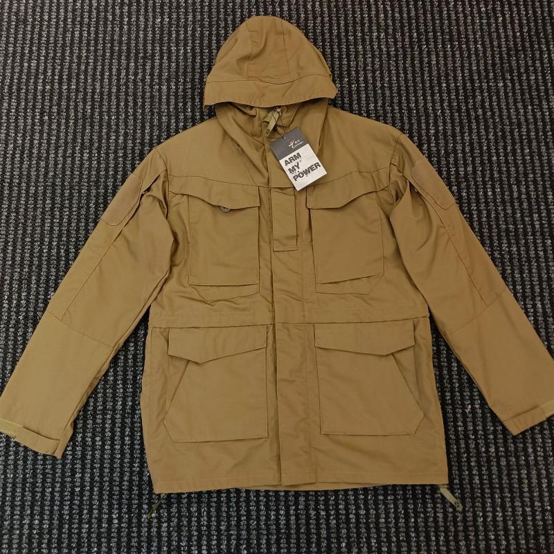 

Huanlong M65 Windbreaker Camouflage Coat City Service Outdoor Clothing Climbing Spy Training S коричневый