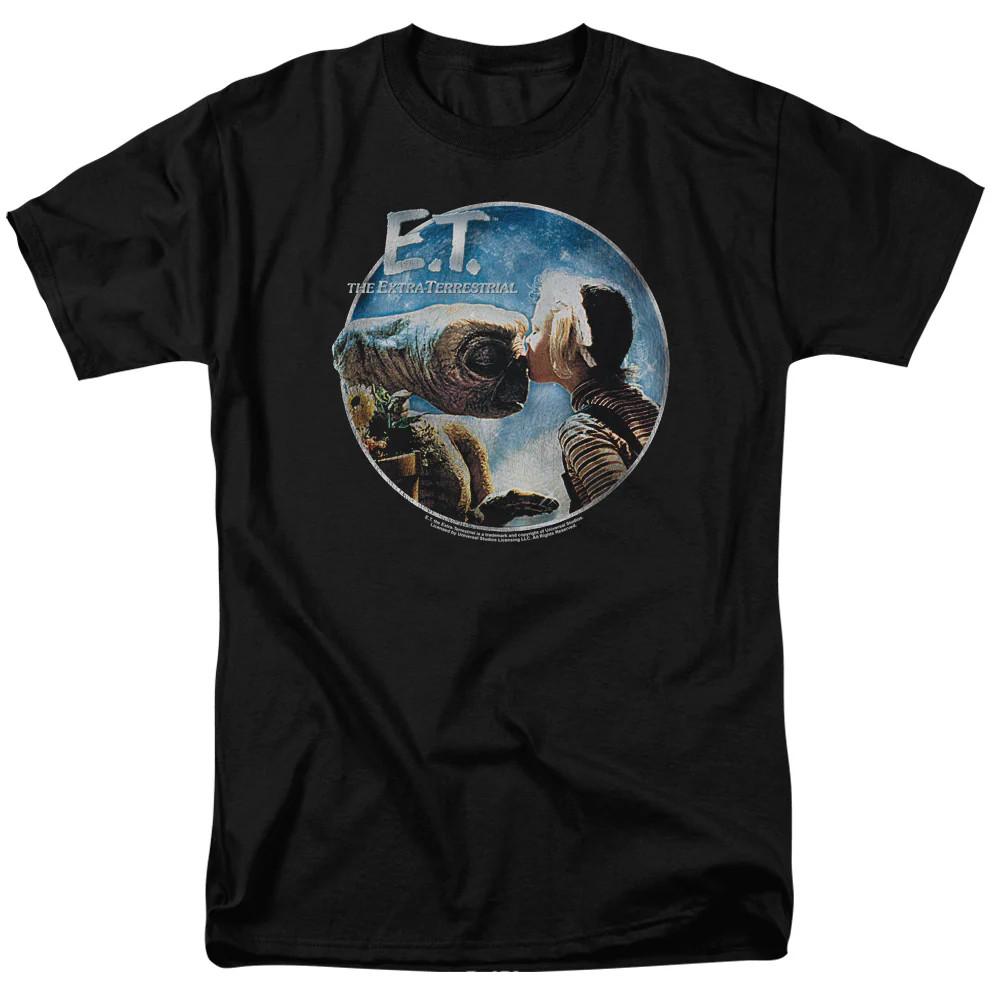 

Et Gertie Kisses Mens T Shirt Black Black Officially Licensed XL