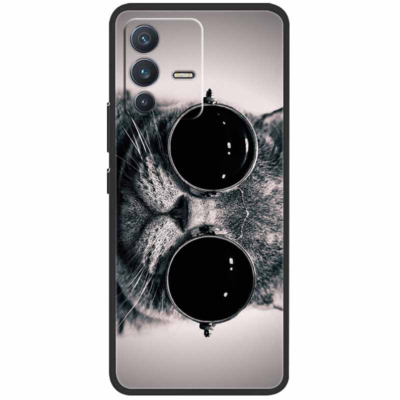 Case For Vivo V23 5G Cover V23 Pro Silicone Soft Protective Back Cases for Vivo V 23 5G Case V2130 V2132 V23Pro TPU Bumper Bag
