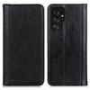 Samsung Galaxy S25 Ultra Split Leather Flip Case, Black