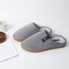 Winter Fluffy and Warm Unisex Slippers, Gray 919844