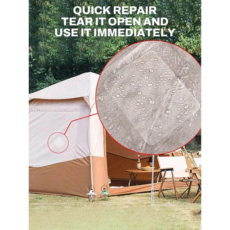 Waterproof TPU Repair Tape Kit - Self-Adhesive for Air Mattress, Pool Liners & Outdoor Gear