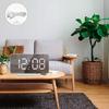 62KD Digital Alarm Clock Large LED Display 2 Alarms Dimmable Brightness USB Charging