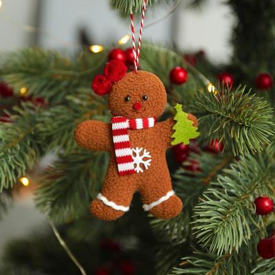 1/3/6 stk Julekryddermann Duk Julepynt til Tre Julepynt År Barn Gave Hengende Pynt Juledekorasjoner For