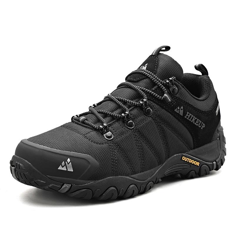Non-slip Men Hiking Shoes Breathable Outdoor Wear Resistant Splashproof Climbing Men Sneaker Tourism Mountain Shoes
